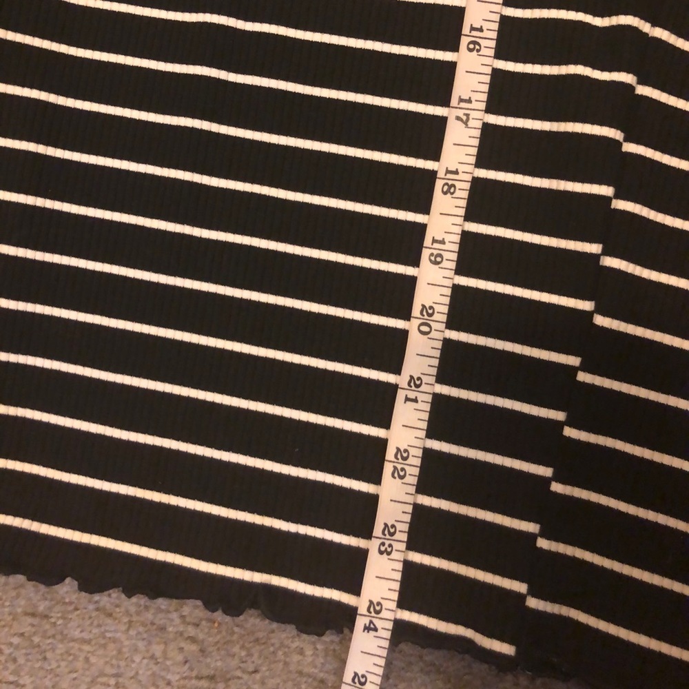 SOLD! Stripe Midi Skirt Set Sz M NWT - Picture 6 of 6